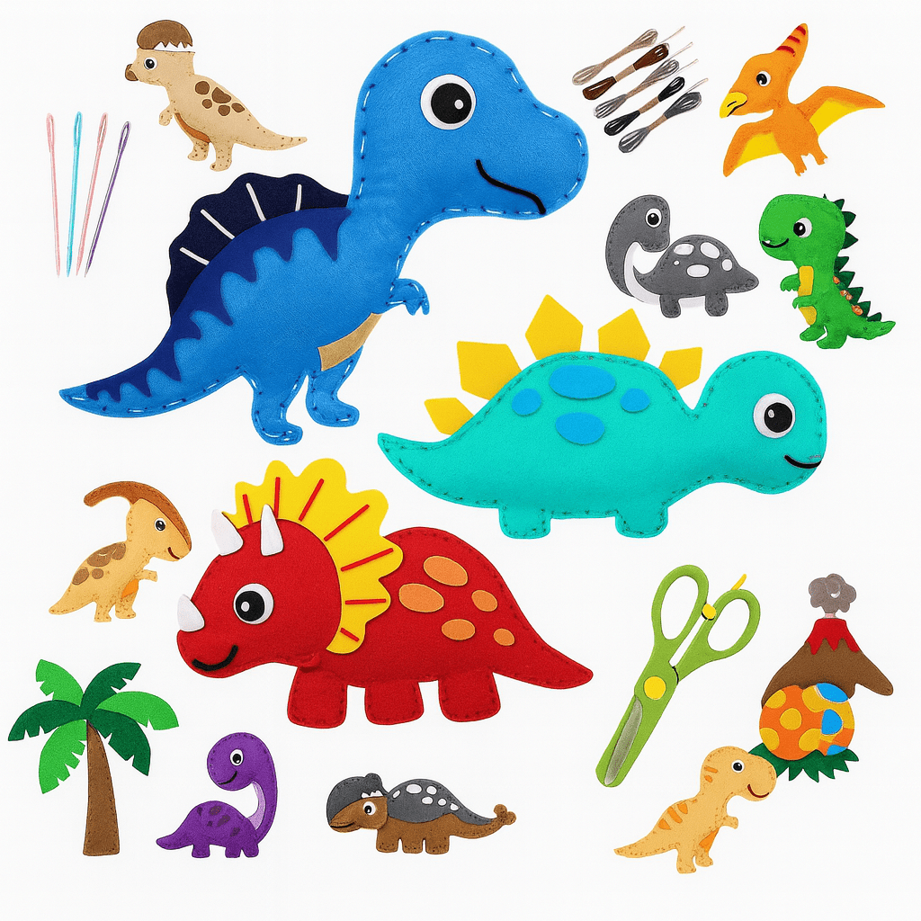 Kreativzauber Nähkit für Kinder - Spiel - minds