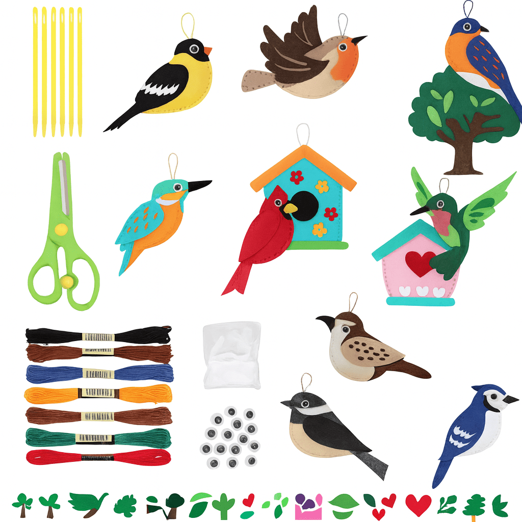 Kreativzauber Nähkit für Kinder - Spiel - minds