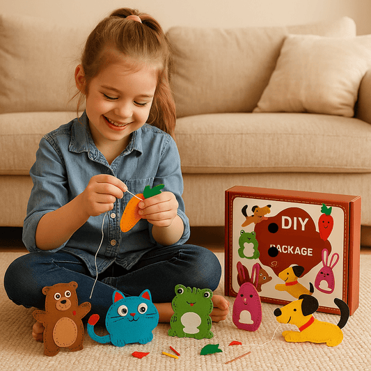 Kreativzauber Nähkit für Kinder - Spiel - minds