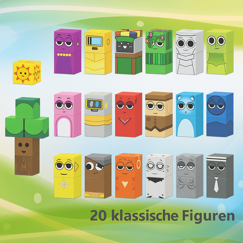 Magnet Heroes™ – Kreative Figuren (20pcs) - Spiel - minds